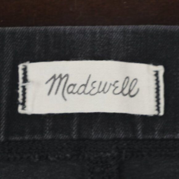 Madewell The Anywhere Jean Women's Size 28 Black High Rise Pull On Skinny Jeans - Picture 8 of 11